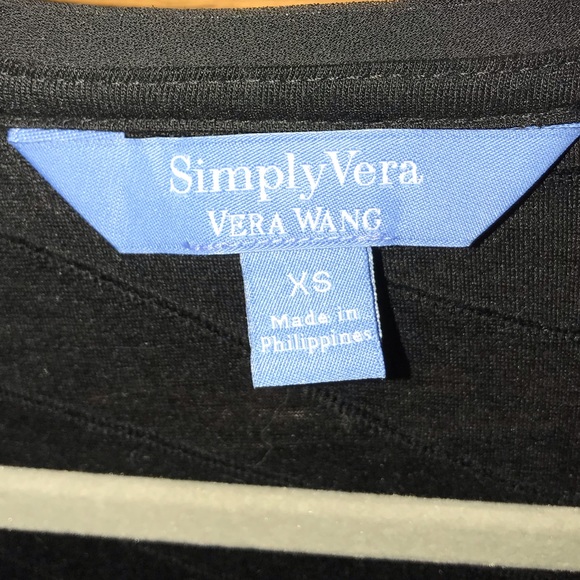 Simply Vera Dress, Black, Sleeveless, XS, NWT! - Picture 13 of 16